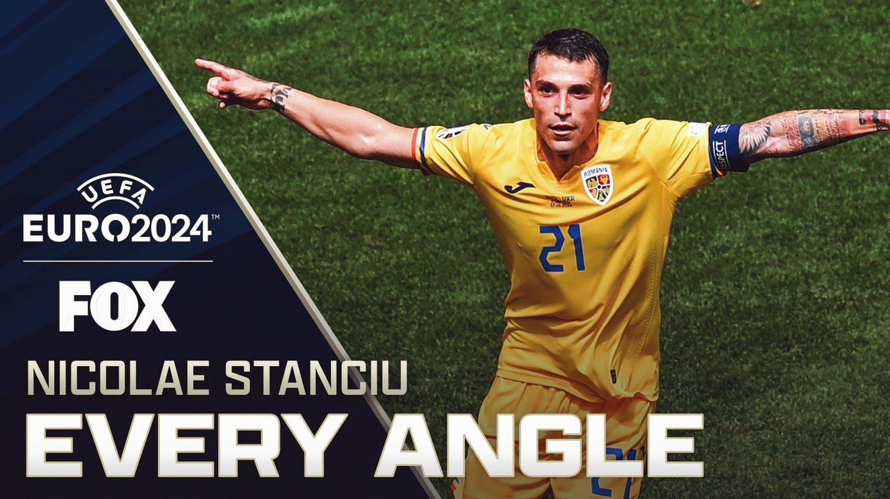 Romania's Nicolae Stanciu scores a 'Goal of the Tournament' contender in the Euros | Every Angle