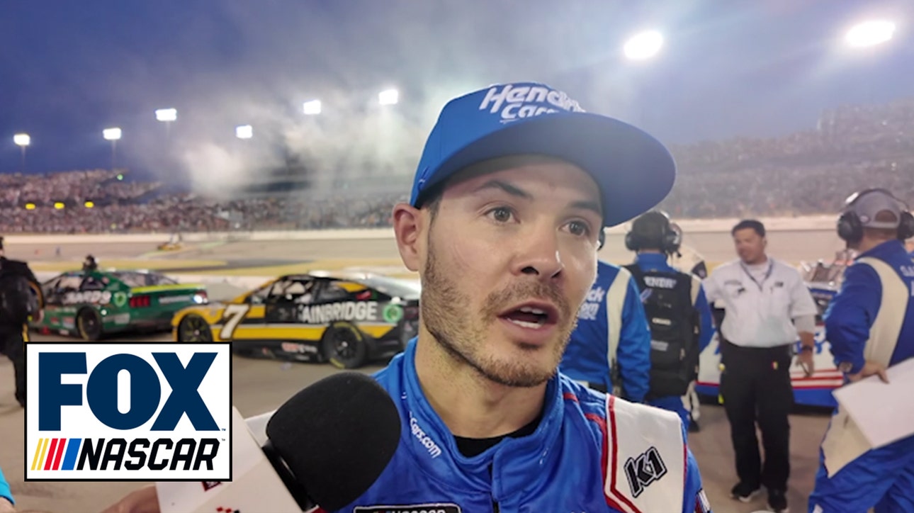 Kyle Larson talks about the wreck that ended his chances to win at Iowa | NASCAR on FOX