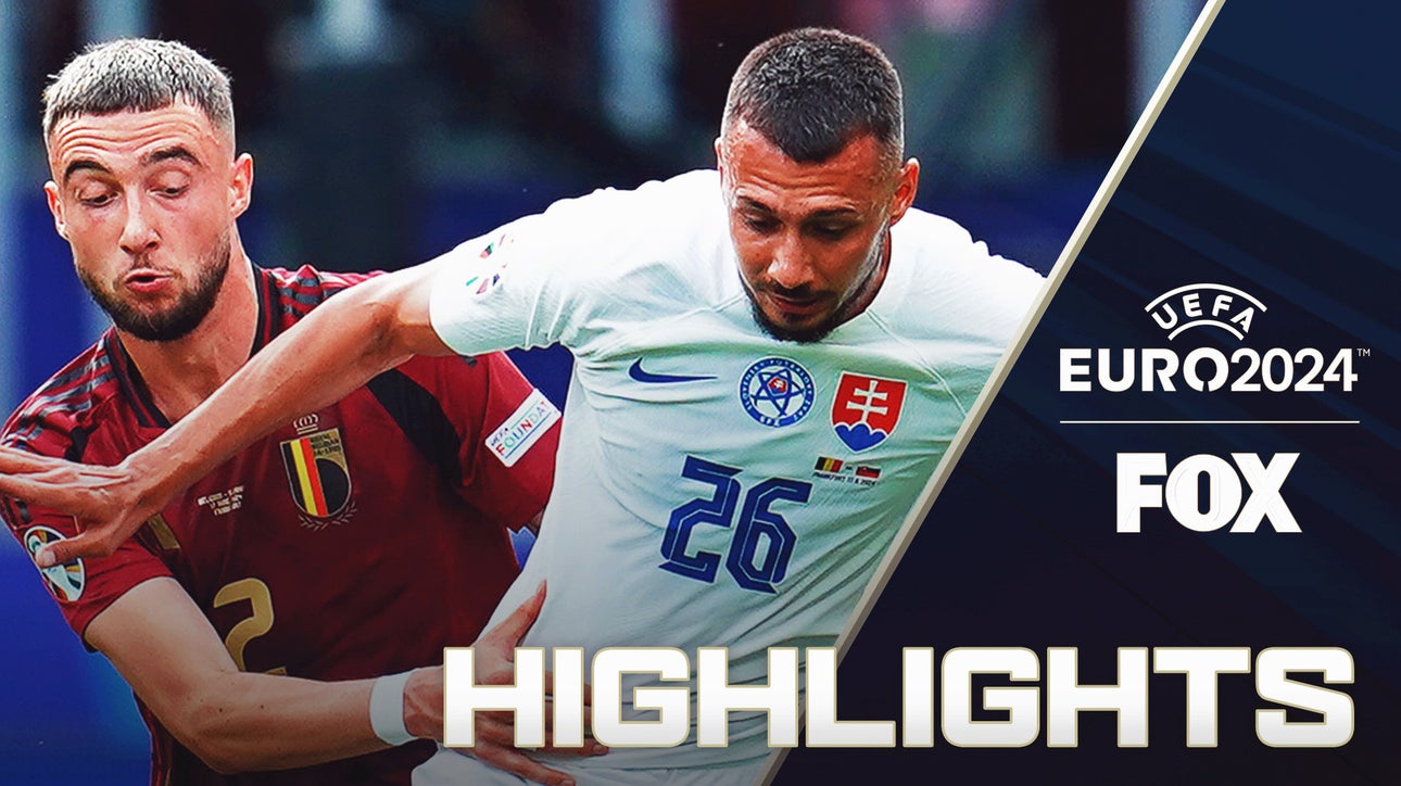 Belgium vs. Slovakia Highlights | UEFA Euro 2024