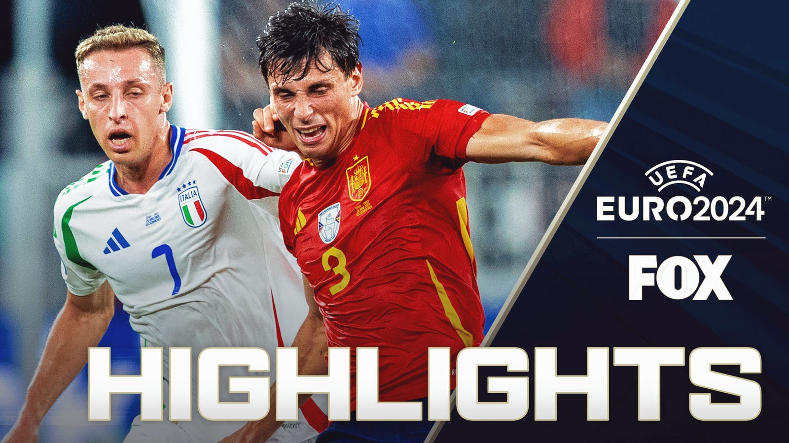 Spain vs. Italy Highlights | UEFA Euro 2024