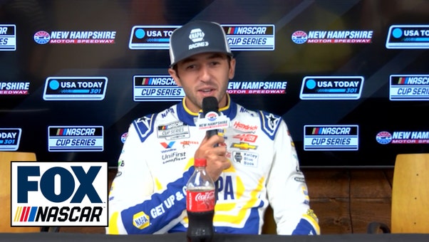 Chase Elliott on being the points leader & cleared up rumors on him joining Joe Gibbs racing next season