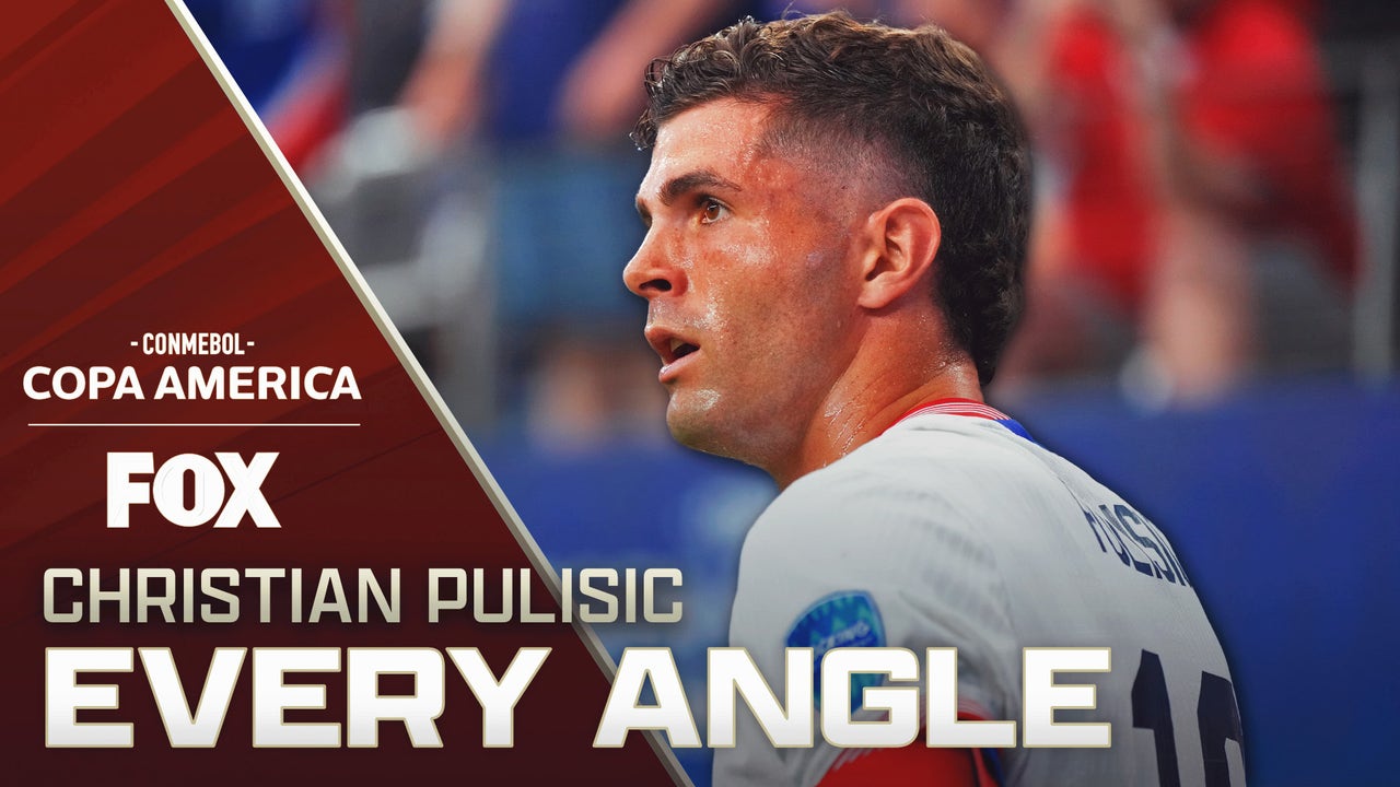 Christian Pulisic scores United States' FIRST GOAL of 2024 Copa América | Every Angle