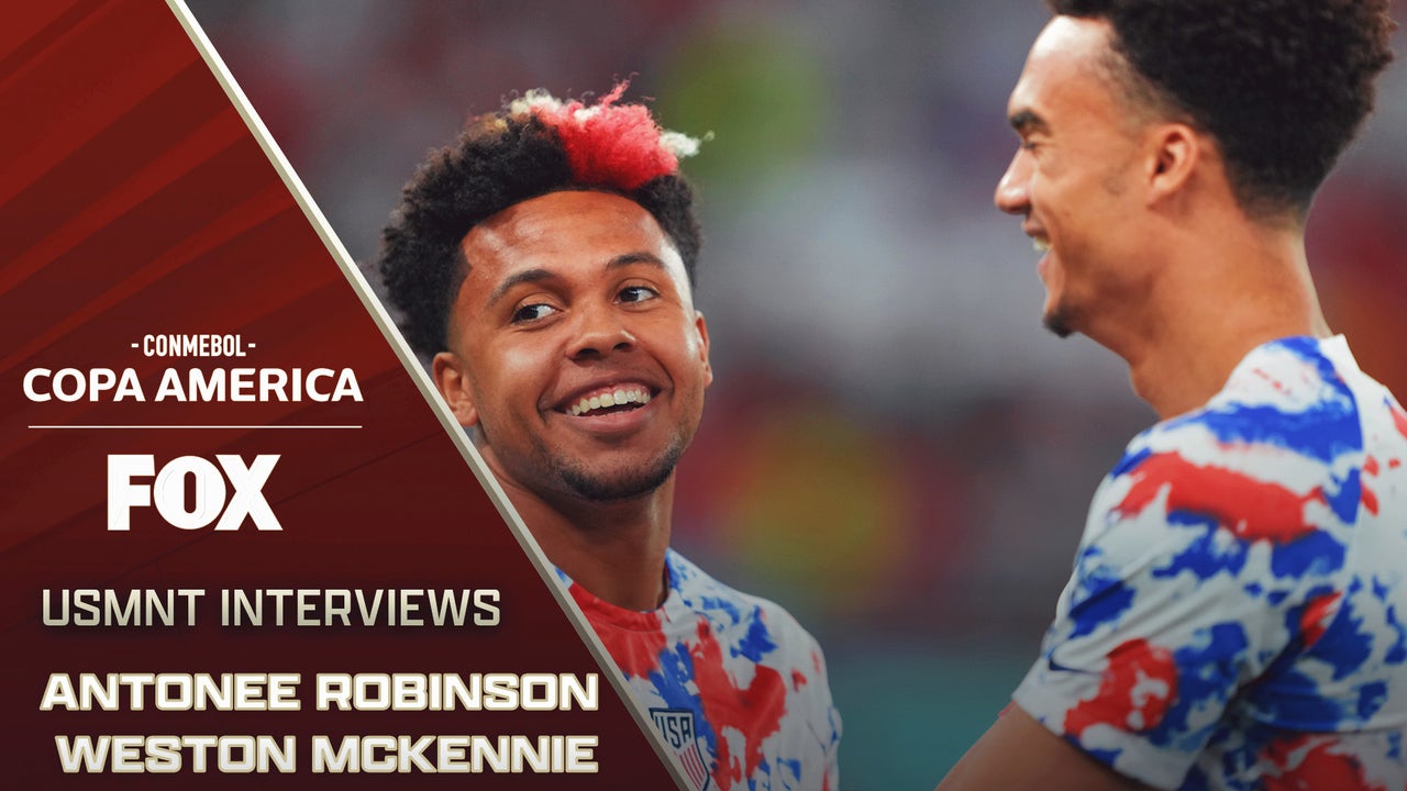 Antonee Robinson and Weston McKennie's interviews after United States' 2-0 victory over Bolivia