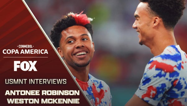 Antonee Robinson and Weston McKennie's interviews after United States' 2-0 victory over Bolivia