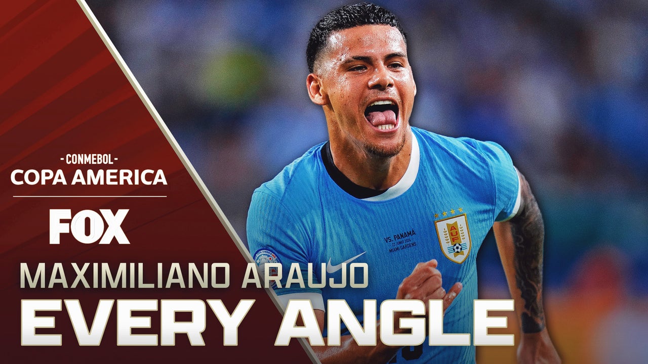 Uruguay's Maximiliano Araujo sinks a STELLAR goal vs. Panama | Every Angle
