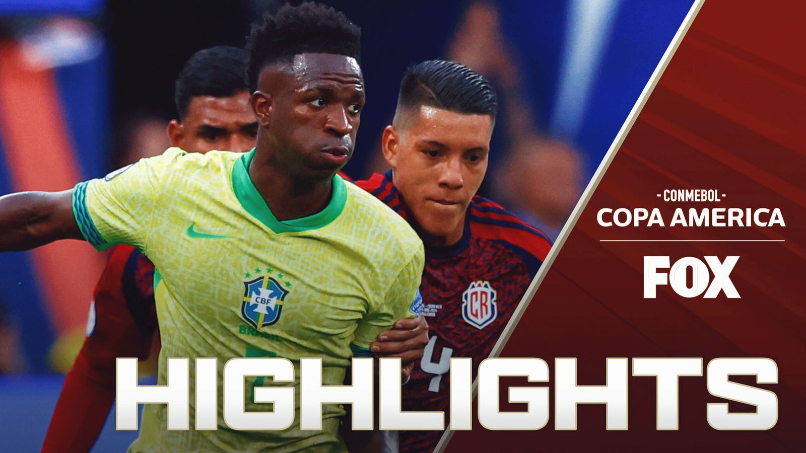 Brazil v Costa Rica Highlights |  Copa America 2024