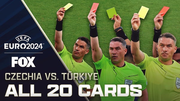 Czechia vs. Türkiye: UEFA Euro RECORD setting 20 cards shown | UEFA Euro 2024