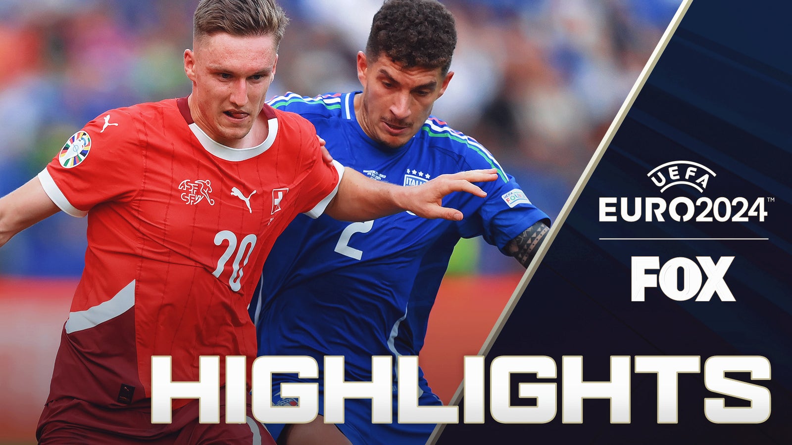 Switzerland vs. Italy Highlights | UEFA Euro 2024 | Round of 16
