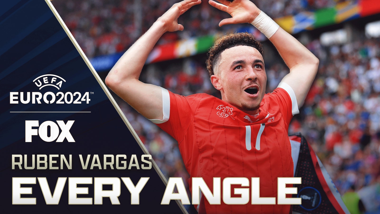 Switzerland's Ruben Vargas' QUICK goal vs. Italy | Every Angle