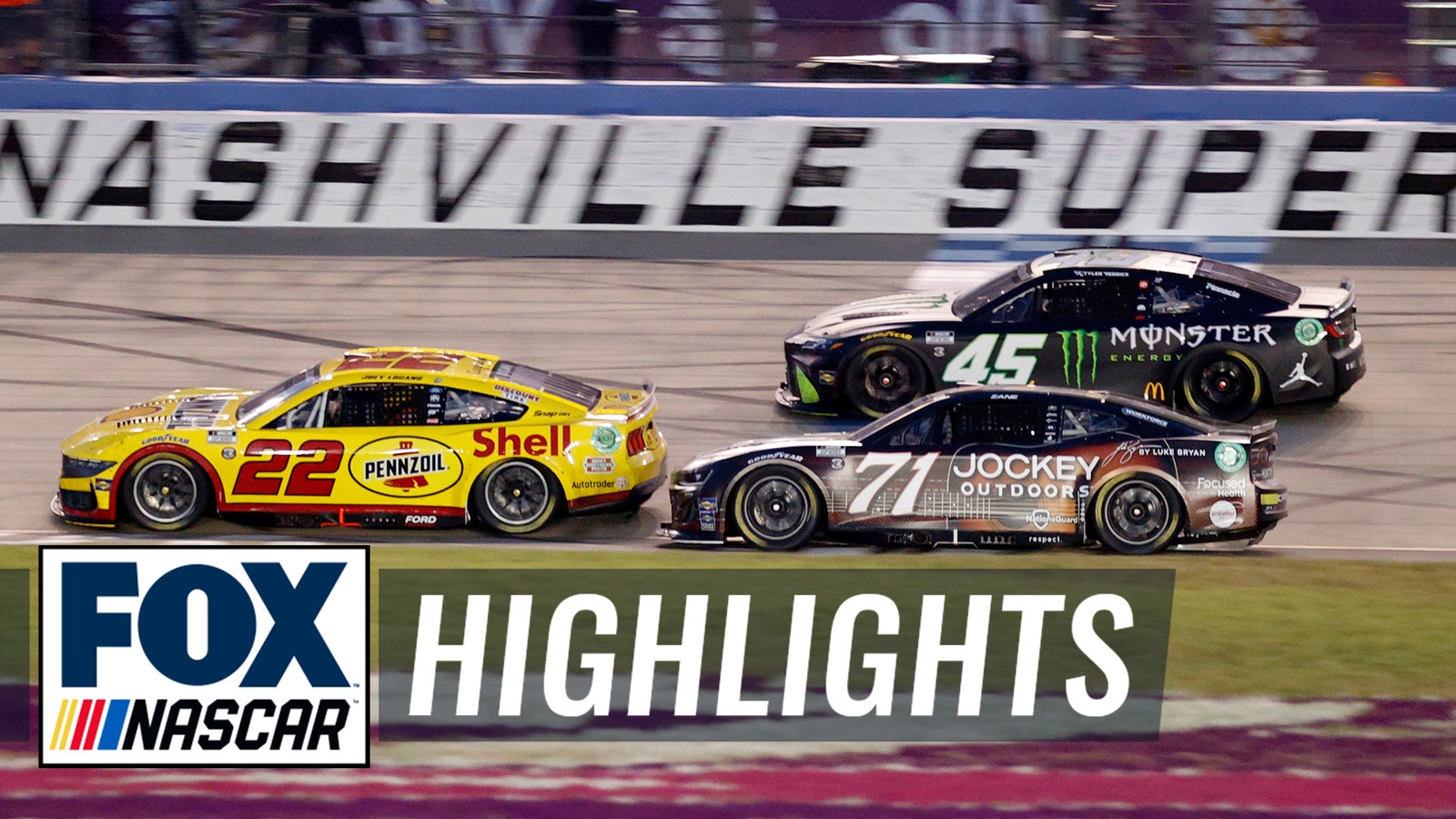 Check out the chaotic final laps of the Ally 400!