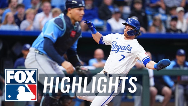 Rays vs. Royals Highlights | MLB on FOX