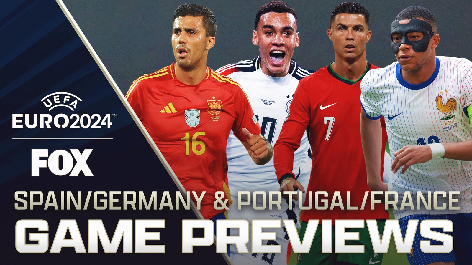 UEFA Euro 2024: Spain vs. Germany and Portugal vs. France Previews