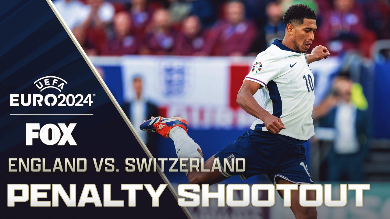 England vs. Switzerland Full Penalty Shootout | UEFA Euro 2024