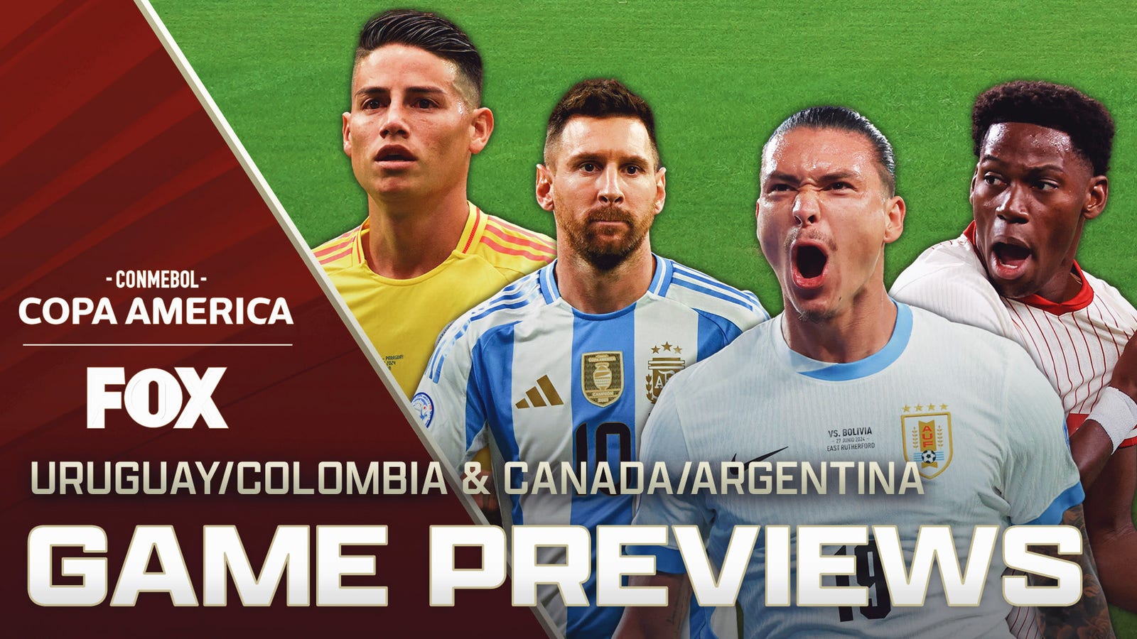 Copa América: Argentina vs. Canada & Uruguay vs. Colombia previews 