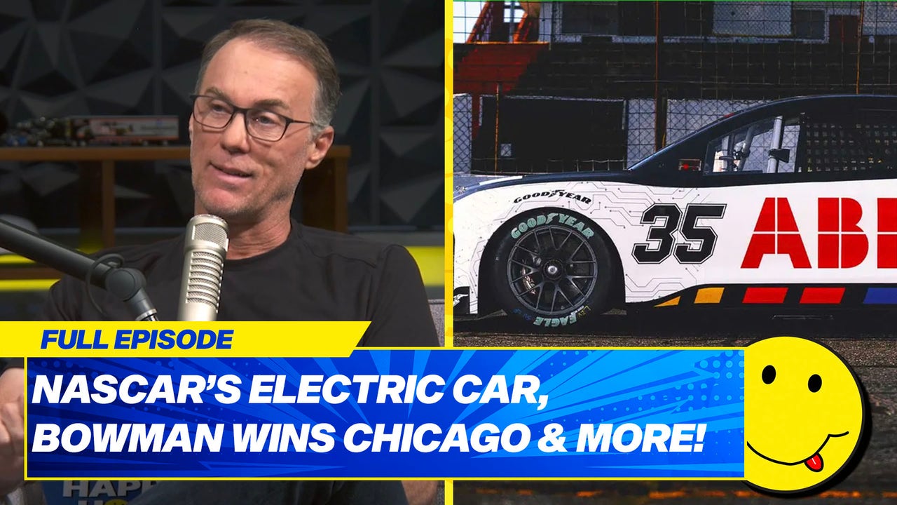 Alex Bowman Wins Rain-soaked Chicago Street Race, NASCAR Unveils an Electric Rac