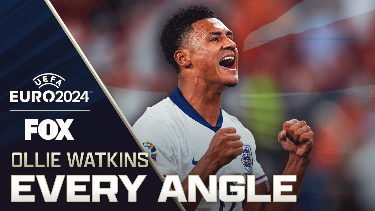 England's Ollie Watkins scores GAME-WINNING goal in 90' vs. Netherlands | Every Angle 🎥