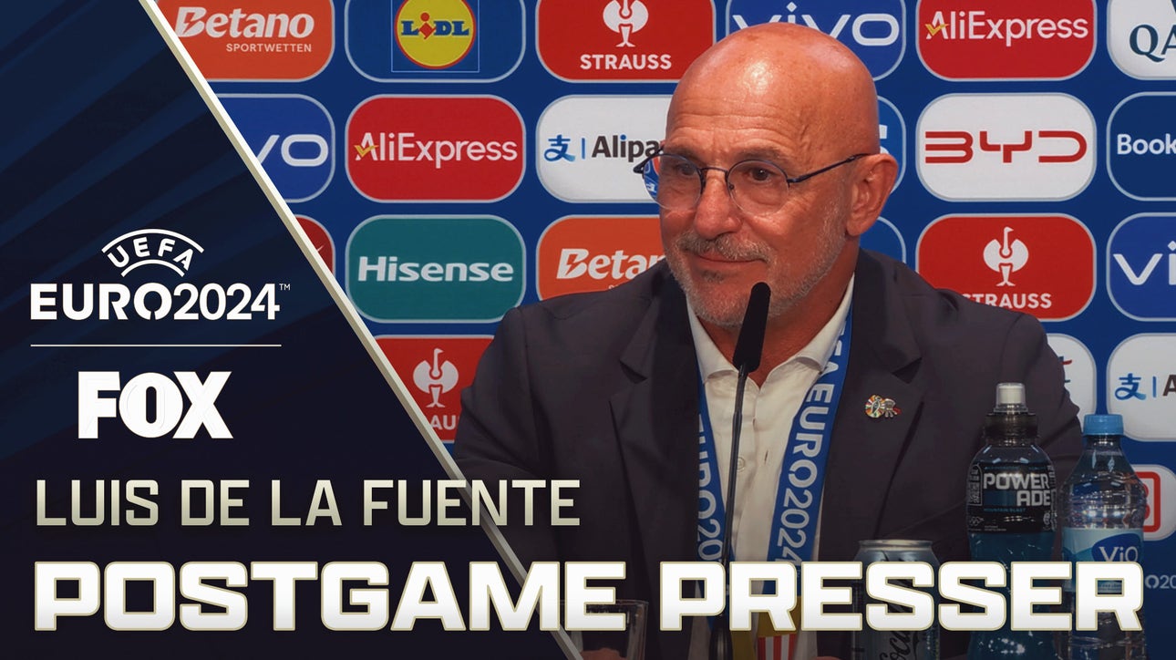Luis de la Fuente's full press conference following Spain's win vs. England | UEFA Euro 2024