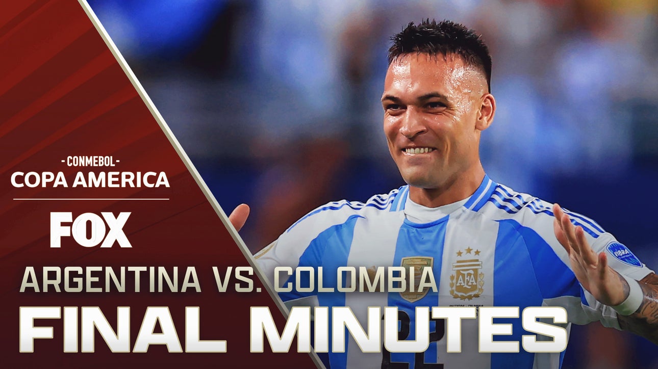 Argentina vs. Colombia: Final minutes of EXCITING finals match 🤯 | 2024 Copa América | Final