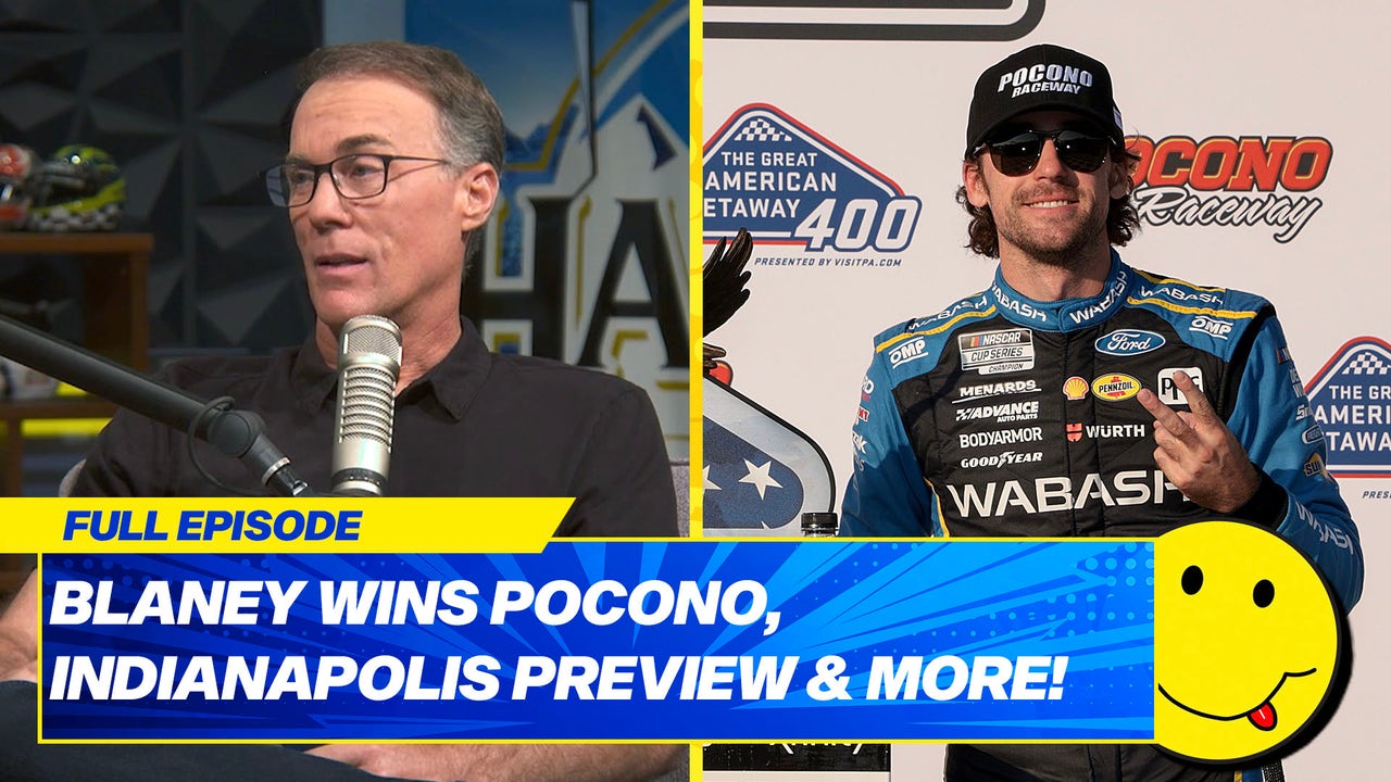 Ryan Blaney Edges Out Denny Hamlin for Pocono Victory, Indianapolis Preview & Mo