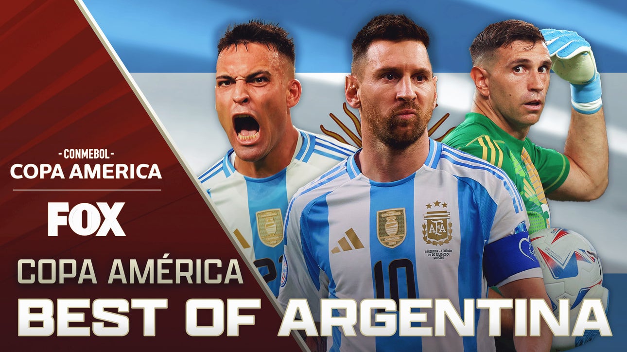Argentina's best moments in 2024 Copa América feat. Lionel Messi, Lautaro Martínez & Emi Martínez