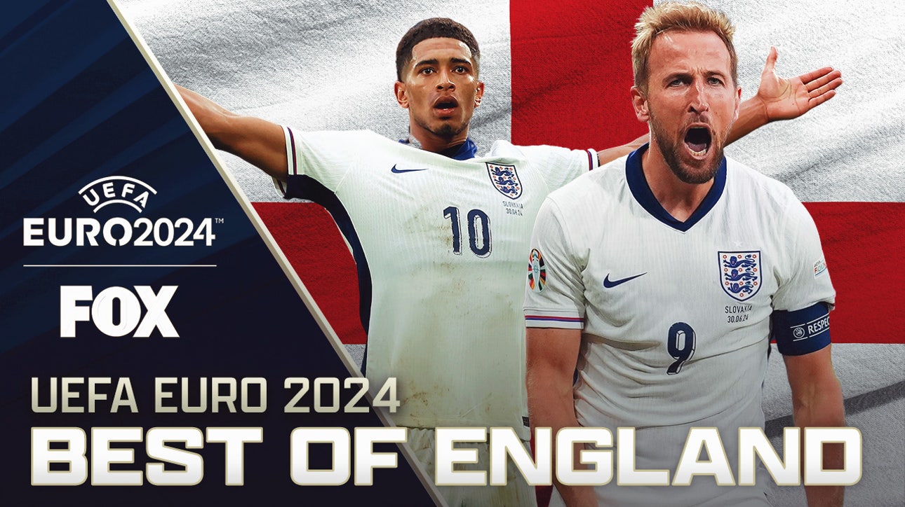 England's best moments in UEFA Euro 2024 feat. Jude Bellingham & Harry Kane