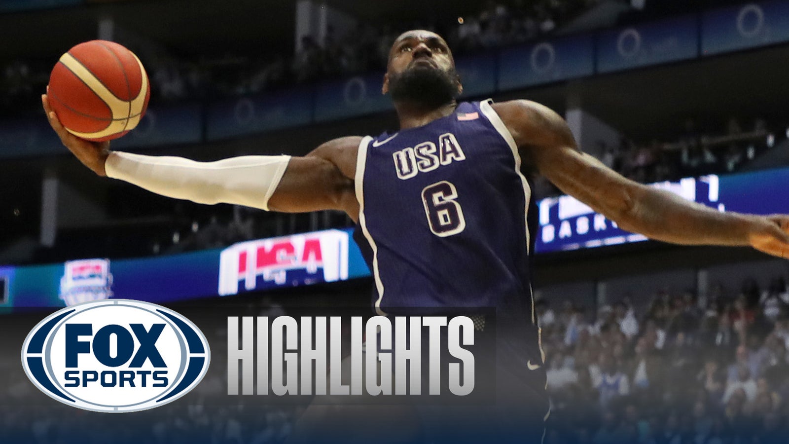 LeBron James scores 23 points in Team USA's win vs. South Sudan