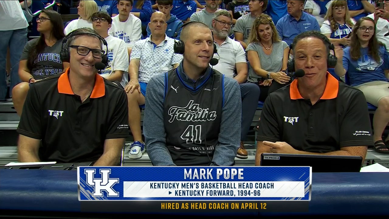 "This is the greatest fanbase in the world" - New Kentucky HC Mark Pope excited for first season in Lexington