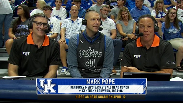 "This is the greatest fanbase in the world" - New Kentucky HC Mark Pope excited for first season in Lexington