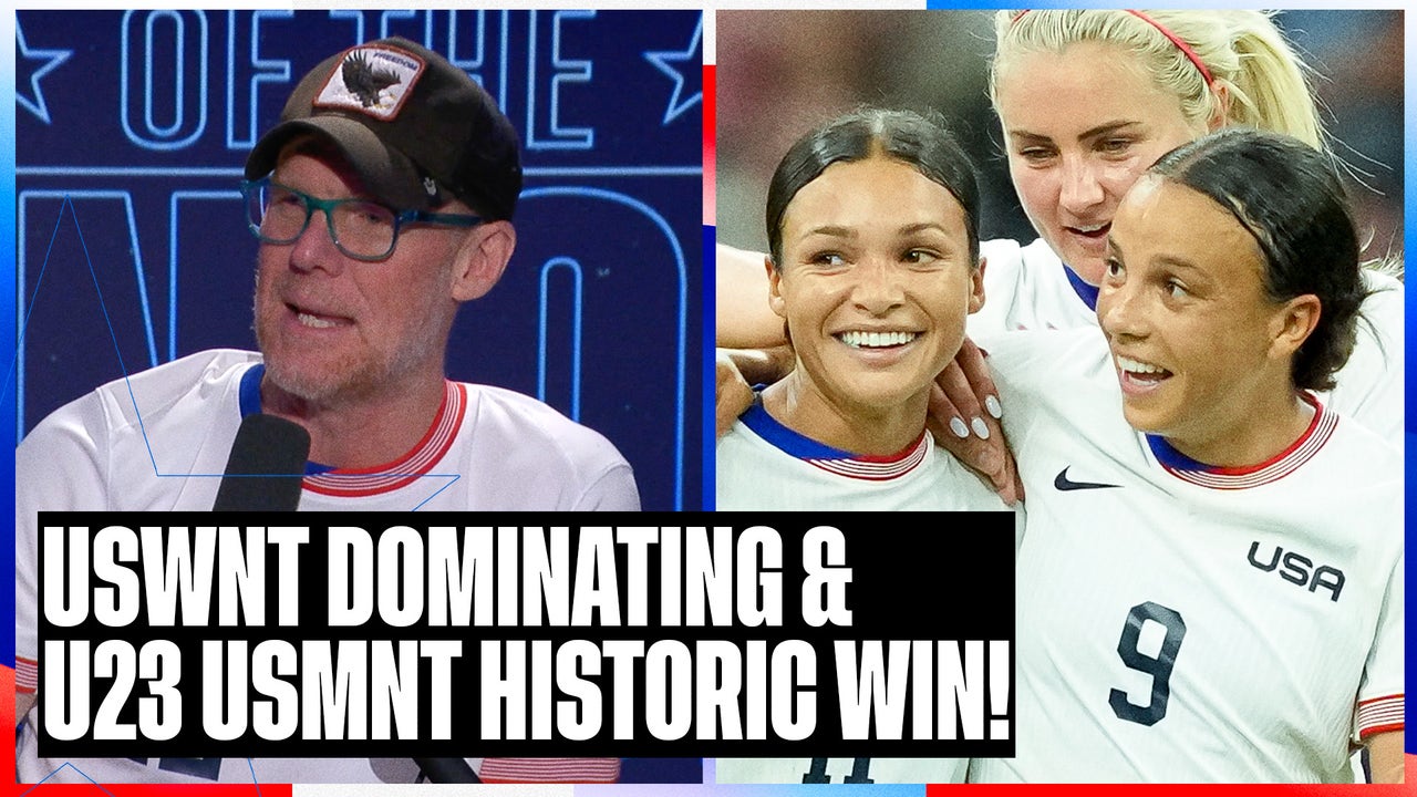 USWNT behind Emma Hayes are DOMINATING & U23 USMNT are back on track | SOTU