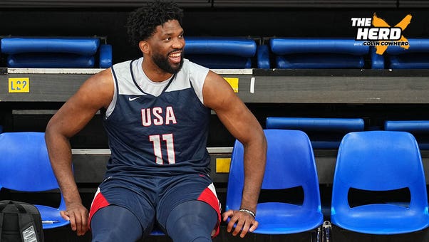 Joel Embiid doesn't play in Team USA's win against South Sudan | The Herd 