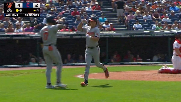 Orioles' Jackson Holliday smokes his second MLB home run, a solo shot vs. the Guardians