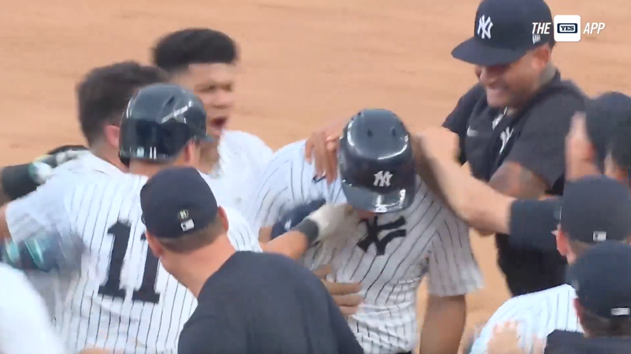 Yankees' DJ LeMahieu hits walk off single in 10th inning vs. Blue Jays