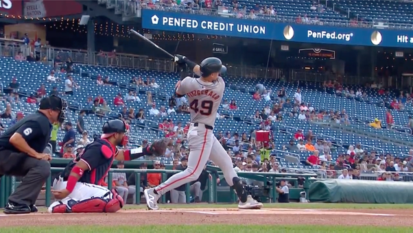 Giants' Tyler Fitzgerald hits 11th home run in his last 17 games