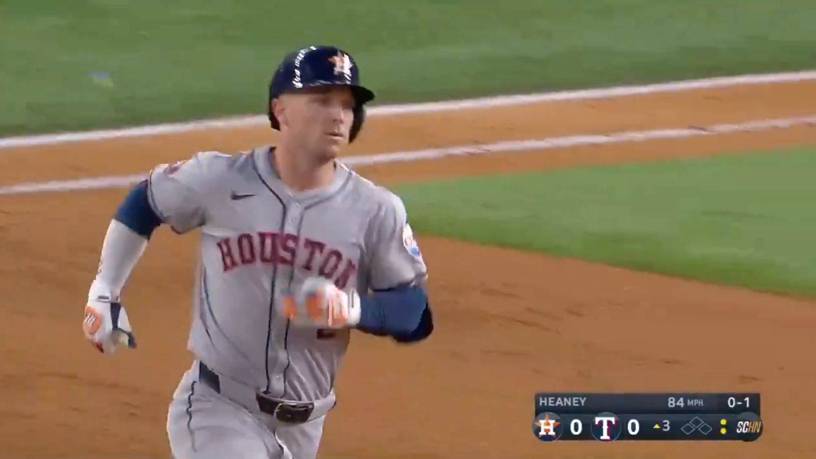 Alex Bregman cranks a solo home run to give Astros early lead over Rangers