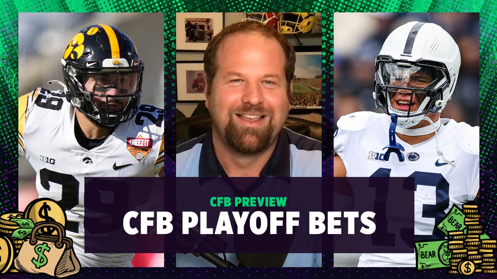 CFB Playoff Best Bets: Big Ten’s Penn State and Iowa 