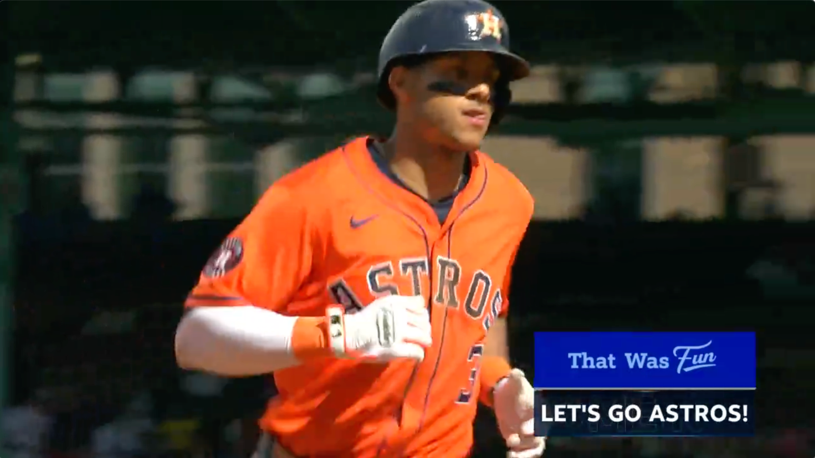 Jeremy Peña hits a solo home run to extend Astros' lead in double digits over Red Sox