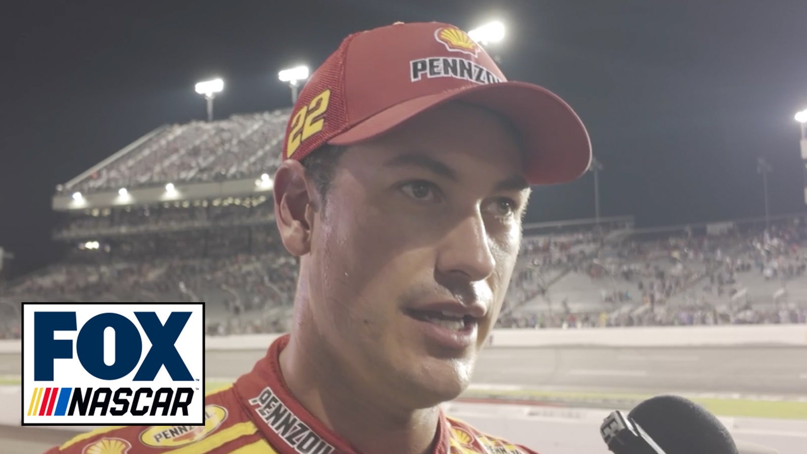 Un frustrado Joey Logano habló sobre el movimiento de tiempo extra de Austin Dillon y también habló sobre Dillon como conductor.