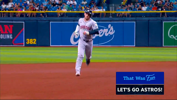 Astros' Alex Bregman makes it four straight games with a homer to grab the lead vs. the Rays