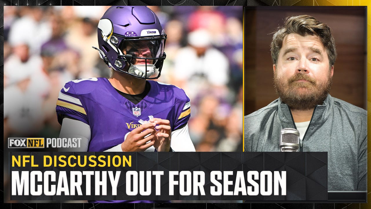 What does J.J. McCarthy's season-ending injury mean for the Minnesota Vikings? | NFL on FOX Pod