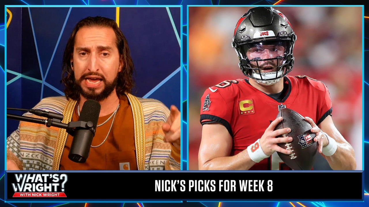 Browns over Ravens, Falcons under Bucs Nicks’ highlight Nick's Week 8 picks | What’s Wright?