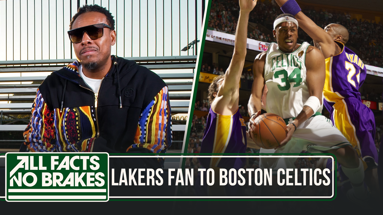 Paul Pierce talks going from Lakers fan to Celtics legend & facing LA in the Finals