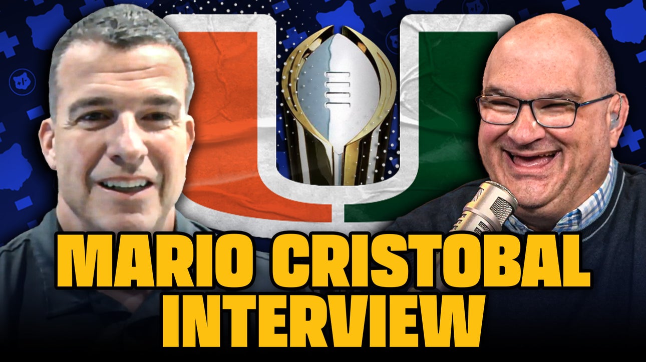 Miami Hurricanes' HC Mario Cristobal on Miami's case to make College Football Playoff & more