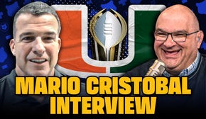 Miami Hurricanes' HC Mario Cristobal on Miami's case to make College Football Playoff & more