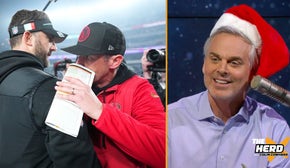 Santa Colin hands out Christmas gifts to NFL squads, featuring the Eagles, 49ers, Packers | The Herd