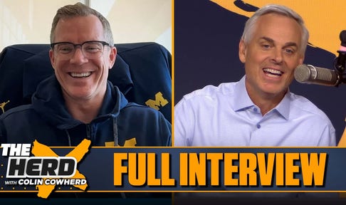 Michigan HC Dusty May on winning National Title, Lendeborg’s draft stock | FULL INTERVIEW | The Herd