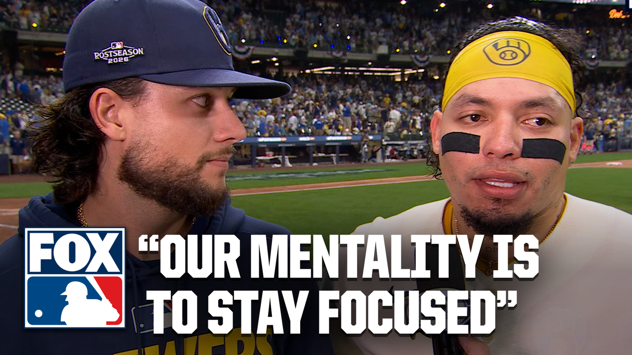 William Contreras Reacts to Brewers Taking 2-0 Lead Over Dodgers and His Big Day at the Plate
