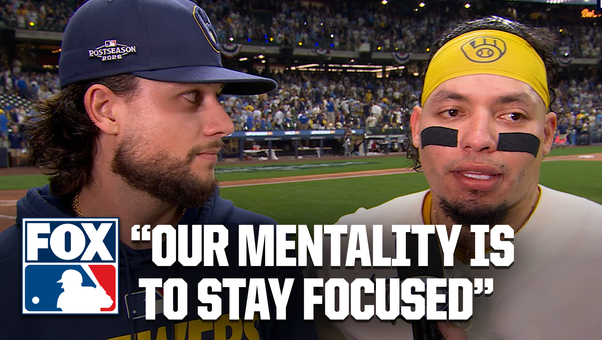 William Contreras Reacts to Brewers Taking 2-0 Lead Over Dodgers and His Big Day at the Plate