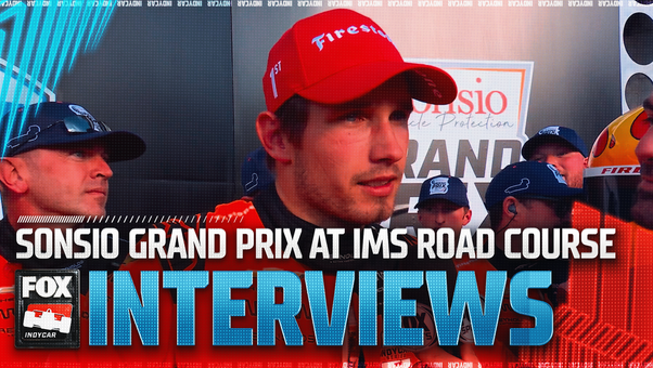 POST-RACE INTERVIEWS: Christian Lundgaard and Marcus Armstrong after Sonsio Grand Prix 🏁 INDYCAR on FOX