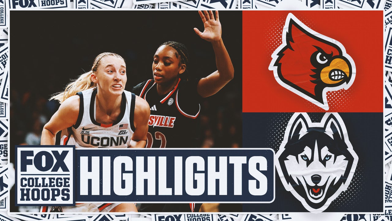 No. 22 Louisville Cardinals vs. No 2. UConn Huskies Highlights | FOX College Women's Hoops