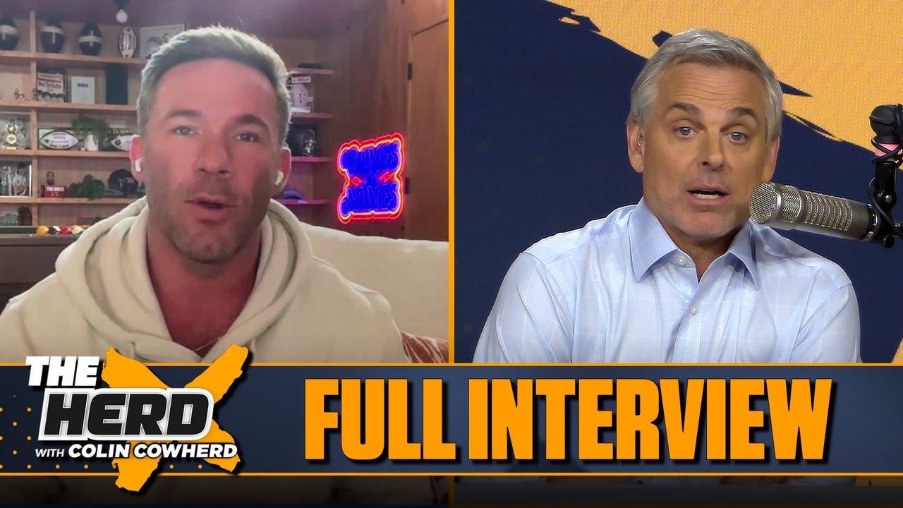 Julian Edelman on Rams' fumble points, Drake Maye, induction to Pats HOF | FULL INTERVIEW | The Herd